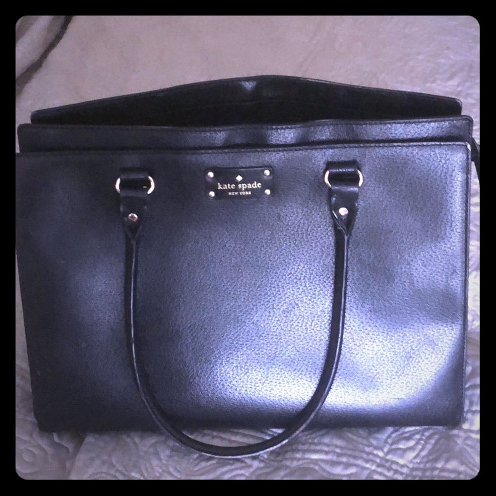 Kate ♠️ Spade large black bag